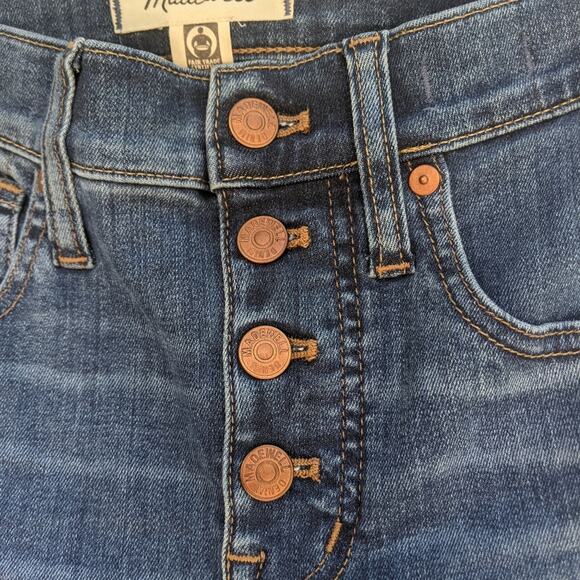 Madewell High-Rise Skinny Jeans Brinville Wash 23 - Picture 4 of 15